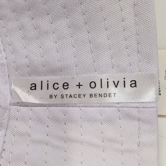 NWT - Alice + Olivia's Ao X Fabfitfun Reversible Bucket Hat In Daisy Print - Picture 11 of 16